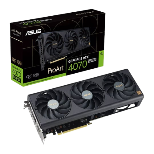 Asus ProArt RTX 4070 Super OC Edition 12GB GDDR6X DLSS3 - Tarjeta gráfica