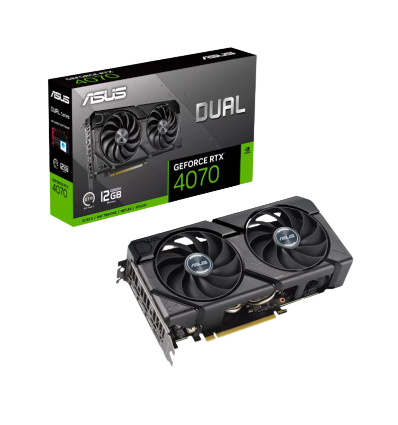 Asus Dual RTX 4070 EVO 12GB GDDR6 DLSS3 - Tarjeta gráfica