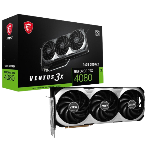 MSI GeForce RTX 4080 VENTUS 3X OC 16GB GDDR6X DLSS3