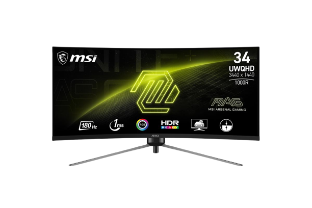 MSI MAG 345CQRDE skærm - LED baglys - 34