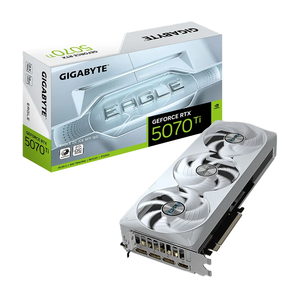 Gigabyte GeForce RTX 5070 Ti EAGLE OC ICE SFF 16GB Video Card