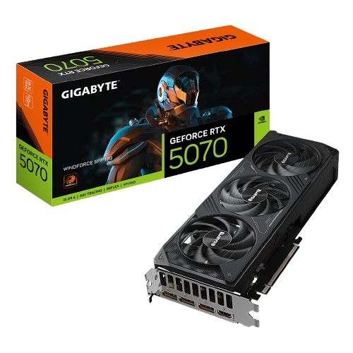 Gigabyte GeForce RTX 5070 WINDFORCE 12GB Video Card