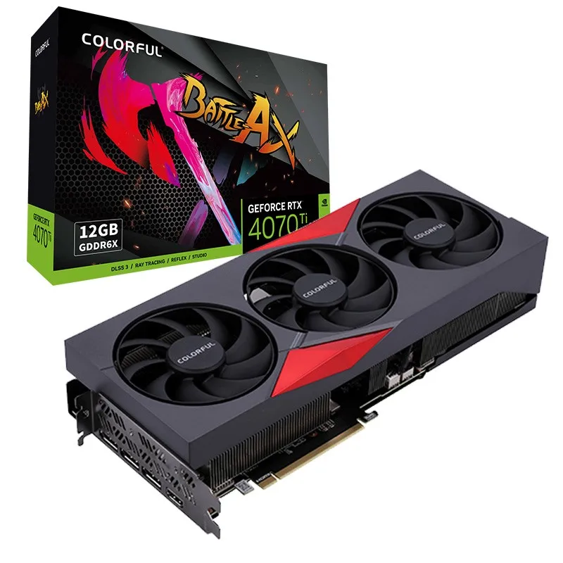 Colorful GeForce RTX™ 4070 Ti NB EX-V, 12GB, GDDR6X with DLSS 3
