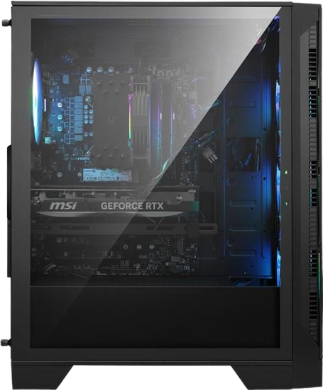 MSI Codex R2 Gaming Desktop, AMD Ryzen 7 8700F, GeForce RTX 4060, 16GB DDR5, 1TB SSD, USB Type-C, VR-Ready, Windows 11 Home (Codex Z2 A8NUC-273US)