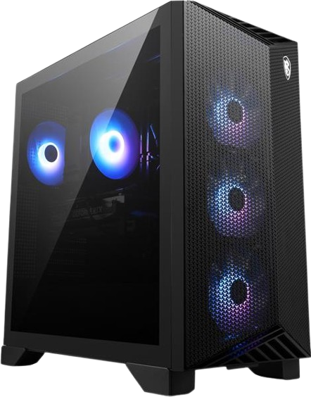 MSI Aegis R2 Gaming Desktop, Intel Core i9-14900F, GeForce RTX 4070, 32GB DDR5, 2TB NVMe SSD, Air Cooling, USB Type-C, VR-Ready, Windows 11 Home (Aegis R2 B14NUE9-852CA)