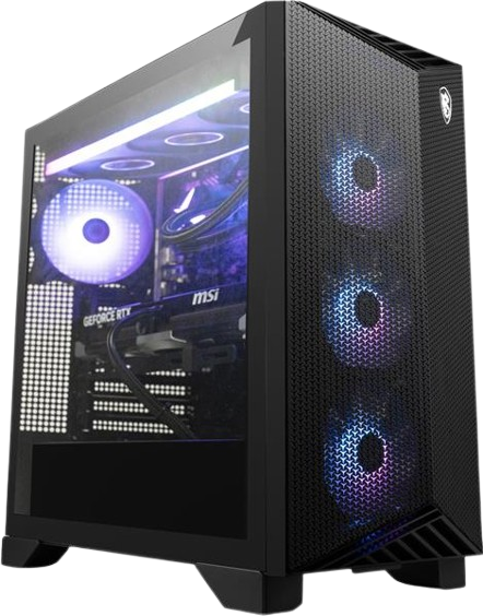 MSI Aegis ZS Tower Gaming Desktop, AMD Ryzen R9-7900X, GeForce RTX 4080 Super, 32GB DDR5, 2TB NVMe SSD, 360 Liquid Cooling, USB Type-C, VR-Ready, Windows 11 Home, (Aegis ZS2 B7NUG-1416CA)