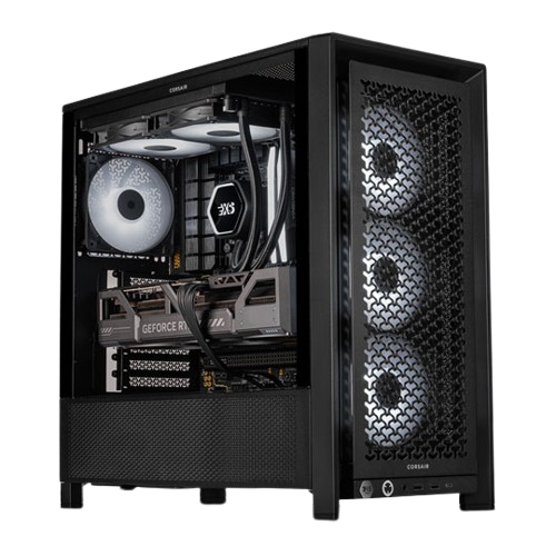 Gaming PC with NVIDIA RTX 5070 and AMD Ryzen 5 9600X