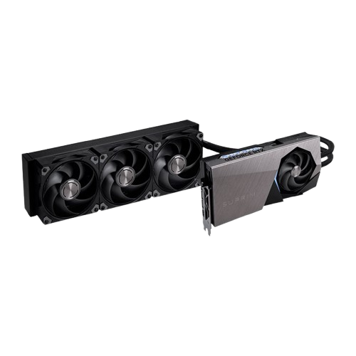 Placa de Video MSI GeForce RTX 5080 Suprim Liquid SOC, 16GB, GDDR7, 256-bit, G5080-16SLS - PRE VENDA