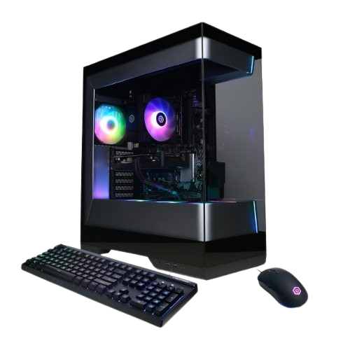 CyberPowerPC - Gamer Master Gaming Desktop - AMD Ryzen 5 8400F - 16GB Memory - NVIDIA GeForce RTX 5060 8GB - 1TB PCIe 4.0 SSD - Black