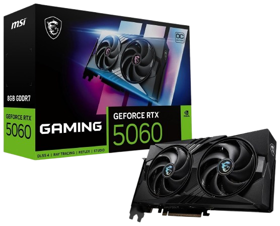MSI GeForce RTX 5060 8GB GAMING OC DLSS 4