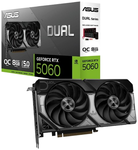 ASUS GeForce RTX 5060 DUAL OC 8GB DLSS 4