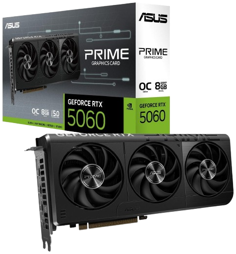 ASUS GeForce RTX 5060 PRIME OC 8GB DLSS 4