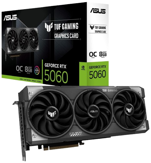 ASUS GeForce RTX 5060 TUF OC 8GB DLSS 4