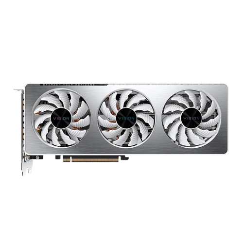 Placa de Video Gigabyte GeForce RTX 3060 Ti Vision OC, LHR, 8GB, GDDR6, 256-bit, GV-N306TVISION OC-8GD REV2.0