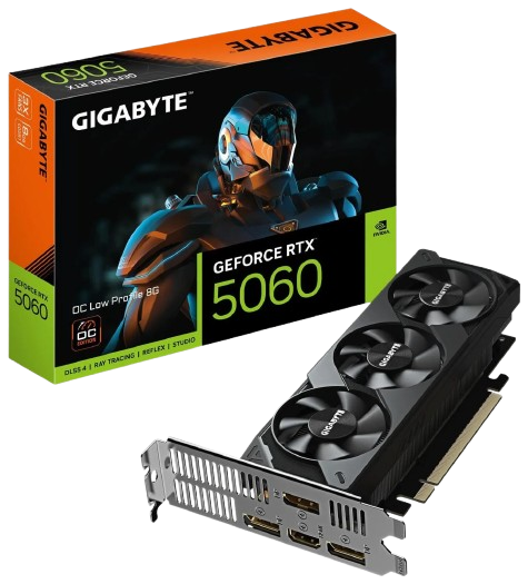 Gigabyte GeForce RTX 5060 OC Low Profile 8GB DLSS 4