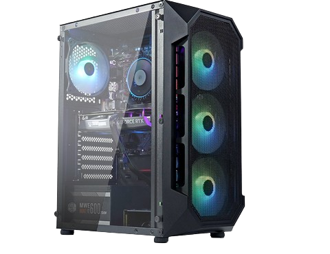 COOLPC Gamer III Plus - Ryzen 5 5500 / GeForce RTX 4060 8Gb / 16GB DDR4 3600Mhz / NVMe 500Gb