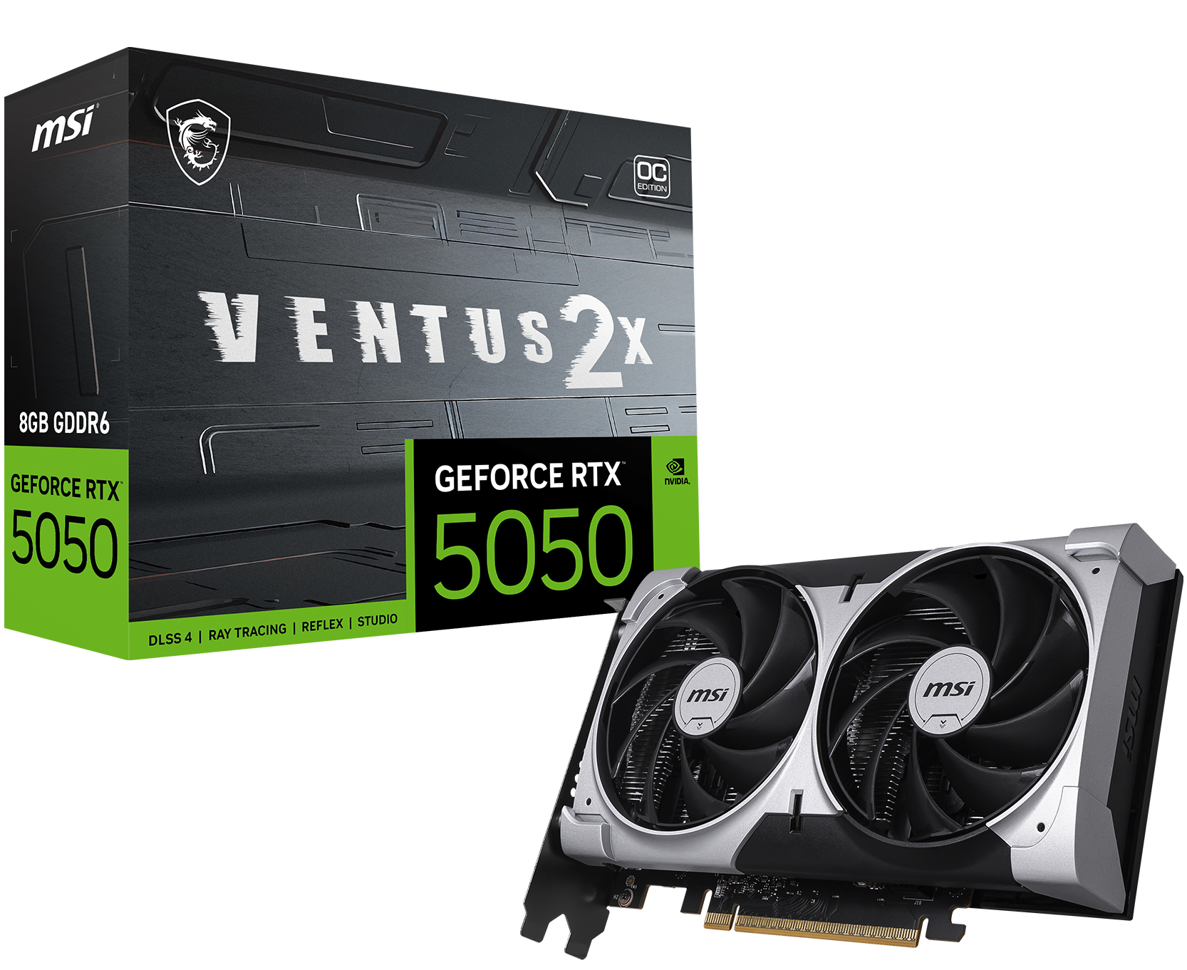 MSI GeForce RTX 5050 8G VENTUS 2X OC