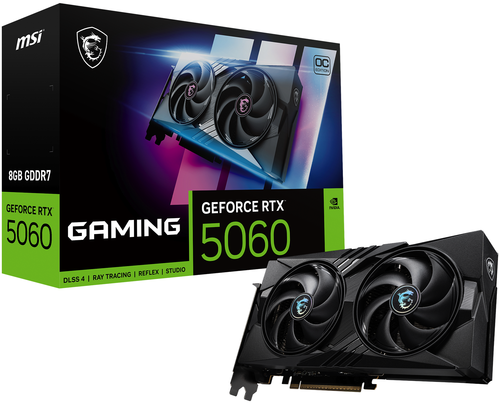 MSI GeForce RTX 5060 8G GAMING OC