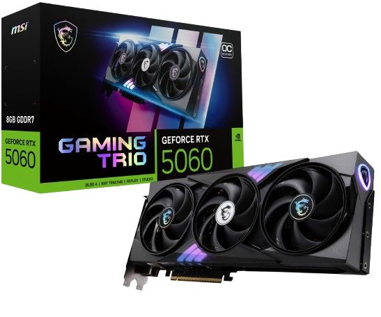 MSI GeForce RTX 5060 8G GAMING TRIO OC