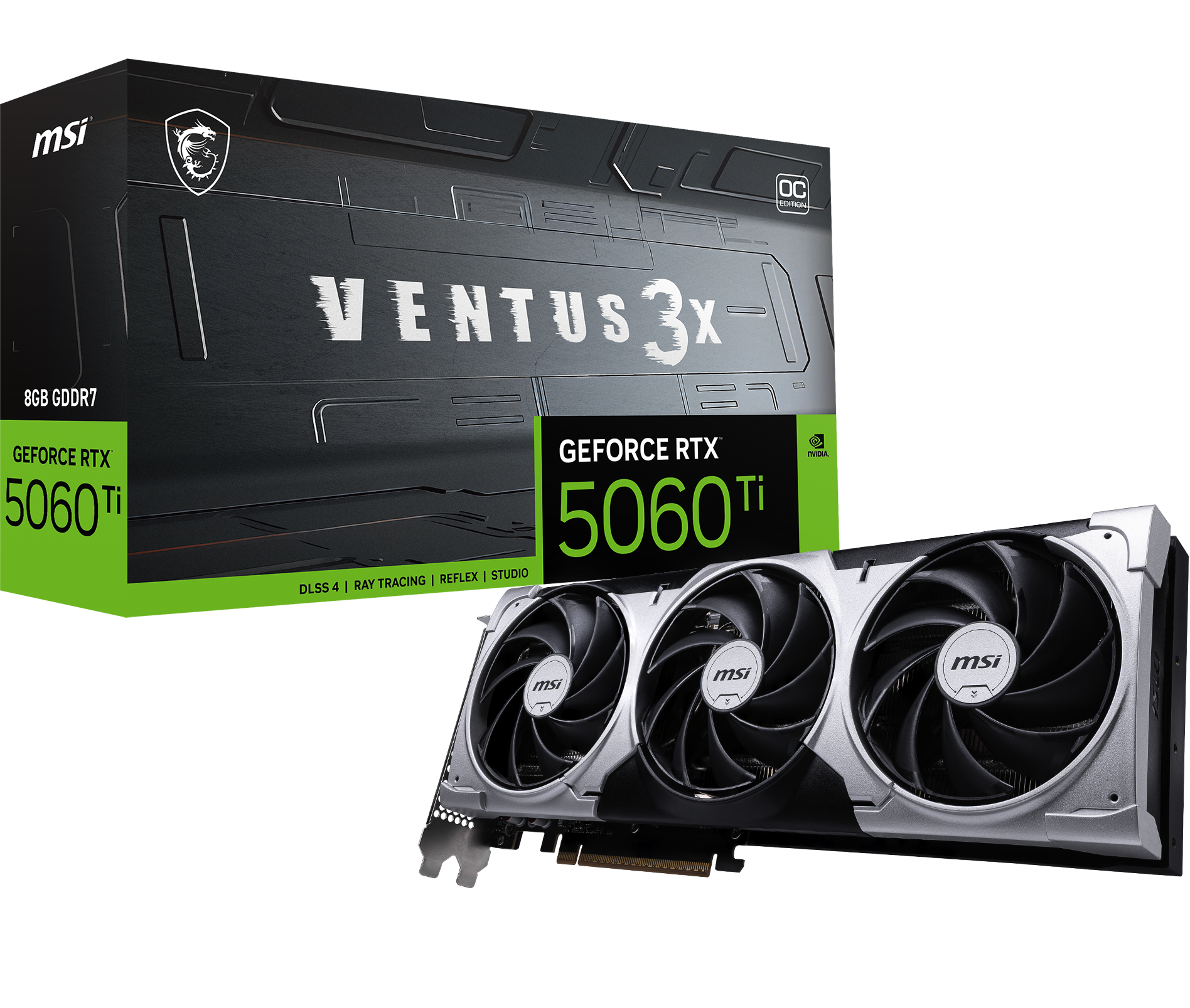 MSI GeForce RTX 5060 Ti 8G VENTUS 3X OC