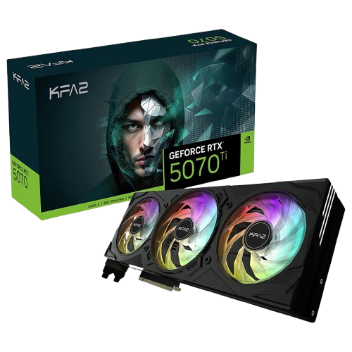 KFA2 GeForce RTX 5070 Ti EX Gamer 1-Click OC 16GB GDDR7 DLSS4