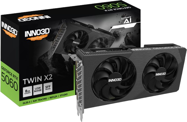 Carte Graphique Inno3D GeForce RTX 5060 Twin X2