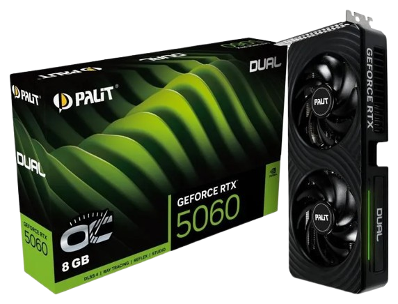 Palit GeForce RTX 5060 Dual 8GB OC DLSS 4