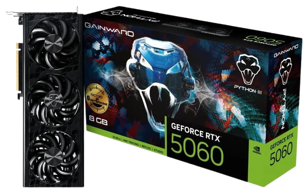 Gainward GeForce RTX 5060 Ghost 8GB OC DLSS 4