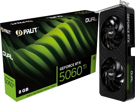 Carte Graphique Palit GeForce RTX 5060 Ti Dual 8Go