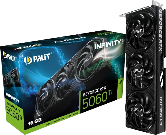 Carte Graphique Palit GeForce RTX 5060 Ti Infinity 3 16Go