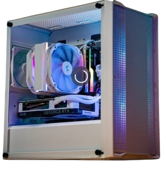 G2 Best Buy RTX 4070 Super TRIPLE FAN WHITE i5 12° DDR5 Windows 11 Home  ALL WHITE Bianco