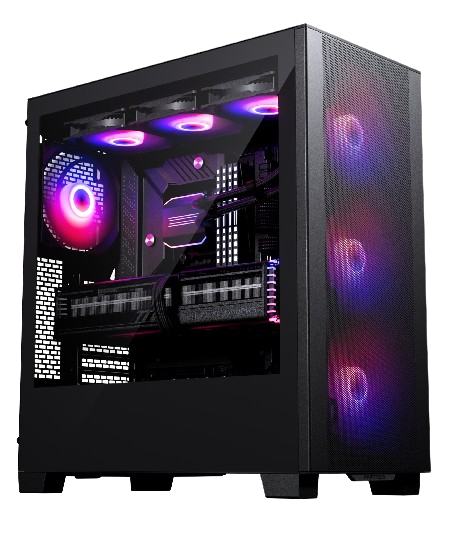 G1 PHANTOM Black - NVIDIA GeForce RTX 4060, Ryzen 7600X, 32GB RAM 6000Mhz, 1TB NVME Pcie, Dissipatore 360mm, AM5 Motherboard