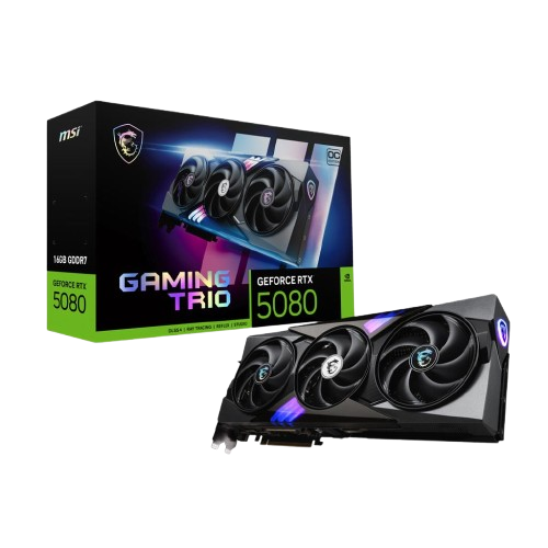 MSI GeForce RTX 5080 Gaming Trio OC 16GB GDDR7