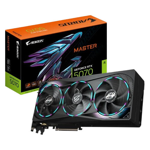 Gigabyte AORUS GeForce RTX 5070 MASTER 12GB GDDR7
