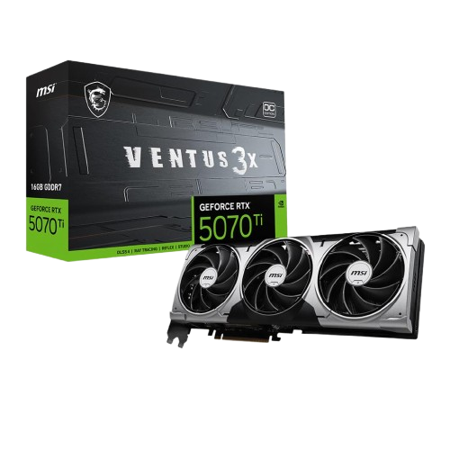 MSI GeForce RTX 5070 Ti Ventus 3X OC 16GB GDDR7