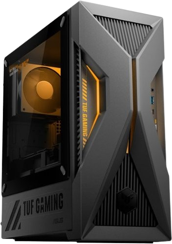 ASUS - TUF T500 Gaming Desktop - Intel Core i5 - 16GB Memory - NVIDIA GeForce RTX 5060 - 1TB SSD - Eclipse Gray
