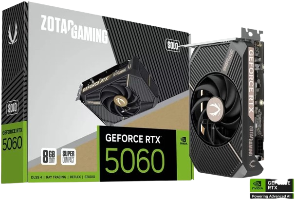 Carte Graphique Zotac Gaming GeForce RTX 5060 Solo