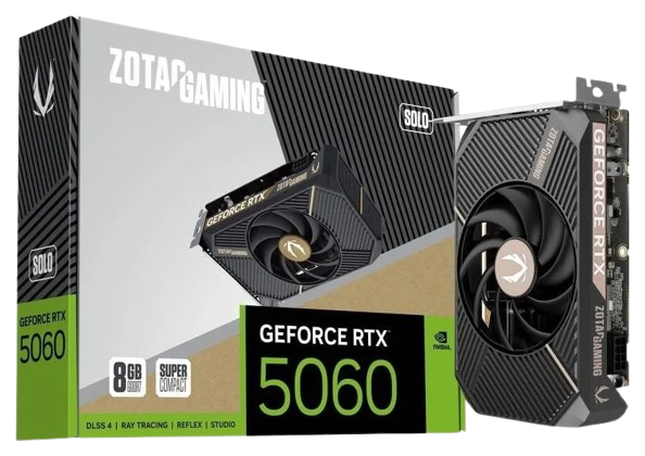 ZOTAC GeForce RTX 5060 SOLO 8GB DLSS 4