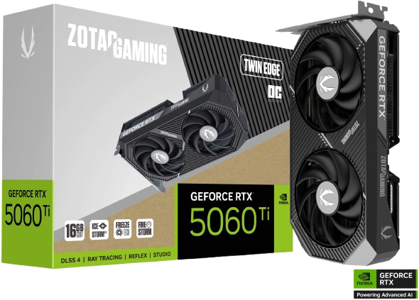 Zotac GeForce RTX 5060 Ti Twin Edge OC 16Go