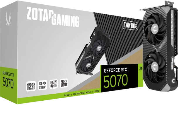 Carte Graphique Zotac Gaming GeForce RTX 5070 Twin Edge