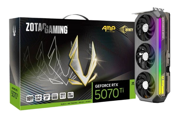 ZOTAC Geforce RTX5070Ti AMP Extreme Infinity