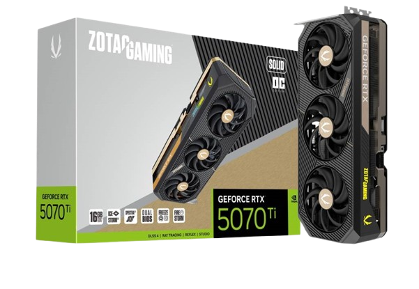 ZOTAC Geforce RTX5070Ti SOLIC OC 16GB