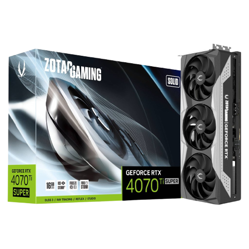 Zotac Gaming GeForce RTX 4070 Ti SUPER SOLID 16GB Video Card