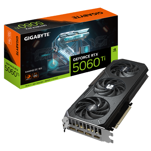 Gigabyte GeForce RTX 5060 Ti GAMING OC 16GB Video Card