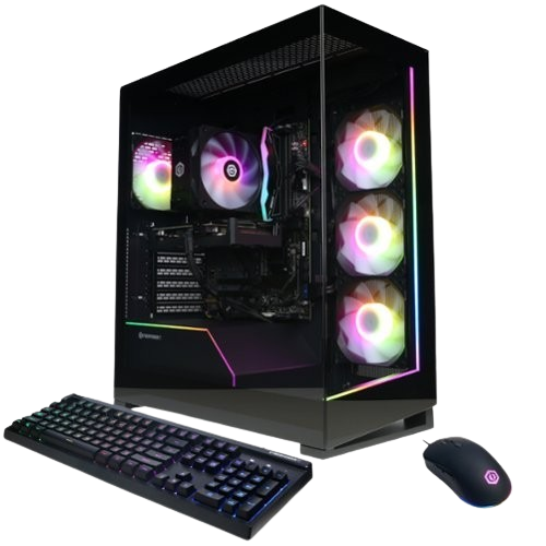 CyberPowerPC - Gamer Master Gaming Desktop - AMD Ryzen 7 9700X - 16GB Memory - NVIDIA GeForce RTX 5060 8GB - 1TB PCIe 4.0 SSD - Black