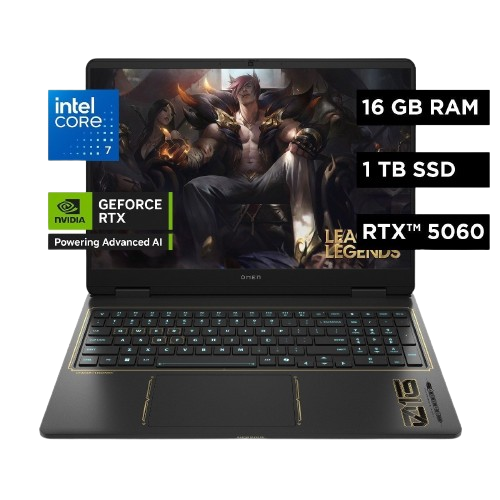 Laptop Gaming OMEN 16 am0021la Intel Core i7 16 GB RAM GPU NVIDIA GeForce RTX 5060 1 TB SSD 16 inch 240 Hz Windows 11 Home