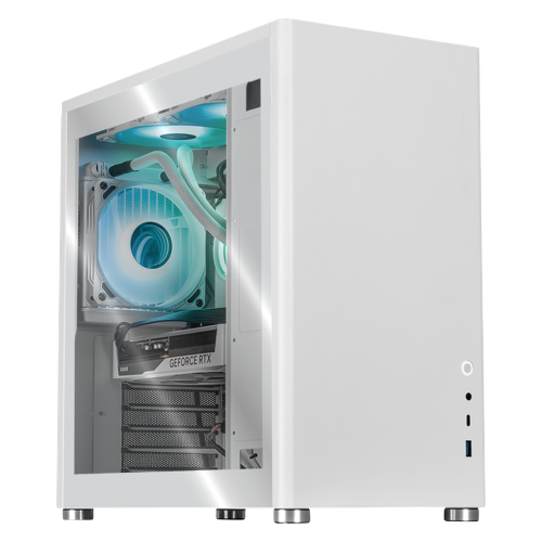 Xtreme PC Gaming Geforce RTX 5060 TI 16GB AMD Ryzen 9 7900X 32GB DDR5 SSD 1TB Sistema Liquido WIFI White