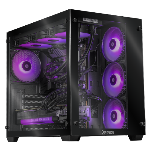 Xtreme PC Gaming Geforce RTX 3080 TI Intel Core I9 11900KF 64GB SSD 2TB Sistema Liquido Black