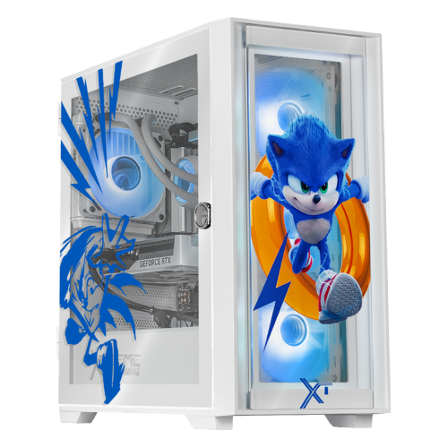 Xtreme PC Gaming Geforce RTX 5060 TI 16GB AMD Ryzen 9 7900X 32GB DDR5 SSD 1TB Sistema Liquido WIFI Sonic Ring White