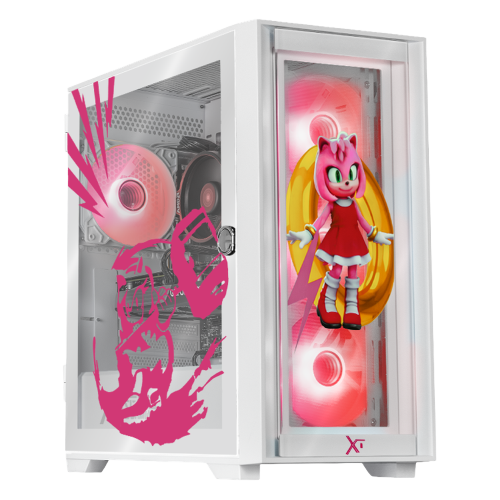 Xtreme PC Gaming Geforce RTX 4060 AMD Ryzen 7 5700 32GB SSD 1TB WIFI Sonic Amy Ring